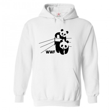 WWF Panda Unisex Classic Kids and Adults Pullover Hoodie							 									 									